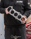EMPAQUETADURA CULATA TURBO  NISSAN GA16DE GA16DNE ACERO INOXIDABLE CAD HEAD GASKET MLS