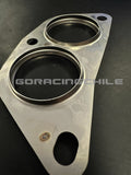 EMPAQUETADURA CNC INOXIDABLE BAJADA ESCAPE SR20DE SR20VE