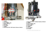 DISTRIBUIDOR  NISSAN SR20DE SR18 SR20 SR20DE SR20VE 2 enchufes JAPON SR20VET SR20VE SR16VE SR20DET JAPONES