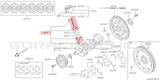 BIELA DE MOTOR NISSAN 350Z VQ35HR ORIGINAL 12100-JK20B REMANUFACTURADA