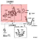 Bomba de Aceite TOYOTA 4EFE 5EFE  TERCEL PASEO STARLET con distribuidor Original TOYOTA AISIN
