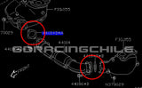 Empaquetadura MULTIPLE ESCAPE FLANGE DELANTERO METALICA  SUBARU WRX STI 1993 AL 2016