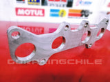 FLANGE MULTIPLE ESCAPE TOYOTA STARLET TERCEL 4EFTE 4EFE 5EFE  ACERO INOXIDABLE CNC CORTADO EN LASER