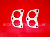 FLANGE MULTIPLE ESCAPE SUBARU IMPREZA WRX FORESTER LEGACY EJ20 EJ25 TURBO  ACERO INOXIDABLE CNC CORTADO EN LASER