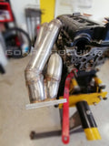 Multiple Escape Nissan V16 SENTRA GA16DE GA16DNE Turbo SIDE TURBO RACING INOX