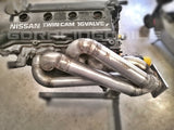 Multiple Escape Nissan V16 SENTRA GA16DE GA16DNE Turbo SIDE TURBO RACING INOX
