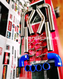 KIT CAÑERIAS TUBERIAS INTERCOOLER INOXIDABLE 2.5" UNIVERSAL
