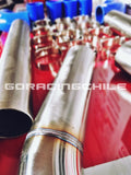 KIT CAÑERIAS TUBERIAS INTERCOOLER INOXIDABLE 2.5" UNIVERSAL