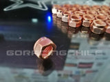 TUERCA DE COBRE PARA ESCAPE CON SEGURO 10 X 1.25