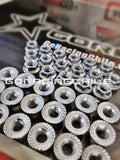 TUERCA METALICA ANTI VIBRACION PARA ESCAPE CON SEGURO 8 X 1.25