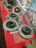 Discos de Freno Ranurados Delanteros MITSUBISHI LANCER EVOLUTION 10 X  ROTEC