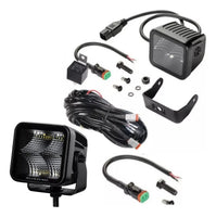 Kit Neblineros Led Hella Black Magic 3.2 Spot Beam