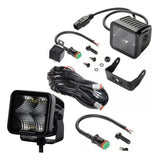Kit Neblineros Led Hella Black Magic 3.2 Spot Beam