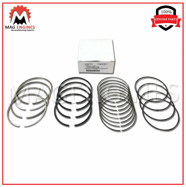 JUEGO DE ANILLOS ORIGINAL OEM  SUBARU FA20 MEDIDA 0.50MM
