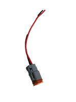 Enchufe Conector Focos Cubos Hella DT2  Spot Flood 3.2" y 2.7"