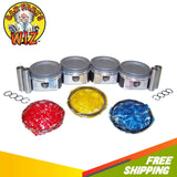 Pistones y anillos de motor para Suzuki Aerio 2.3L DOHC 16v J23A