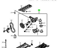 GENUINA  OEM BOMBA DE ACEITE  SSANGYONG ACTYON    ACTTYON  SPORTS KYRON  REXTON