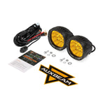 Kit Neblineros AUXBEAM 4" P4 AMBAR 45W 4500Lumens