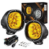 Kit Neblineros AUXBEAM 4" P4 AMBAR 45W 4500Lumens