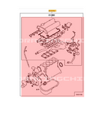 KIT de Empaquetadura MITSUBISHI LANCER EVO 4 AL 8  OEM MITSUBISHI