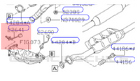 SENSOR DE OXIGENO DELANTERO SUBARU IMPREZA WRX FA20DIT FA20 2015 en Adelante ORIGNAL