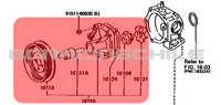 Bomba de Agua TOYOTA  STARLET 4EFTE TURBO 1.3 16V