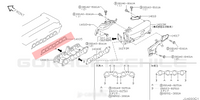 Empaquetadura THERMAL Multiple  Admisión SR16VE NISSAN