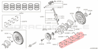 Metal Bancada NISSAN 370Z VQ37 V6 OEM NISSAN