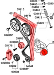 KIT DE DISTRIBUCION MITSUBISHI LANCER EVOLUTIUON 4 5 6 7 8 9  TURBO ALTERNATIVO