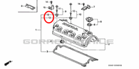 Golillas  Tapa valvulas HONDA ACCORD F23A