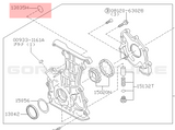 SELLO O-RING ORING O´RING BOMBA ACEITE  NISSAN PRIMERA SILVIA  V16 SR20 DE DET VE VET