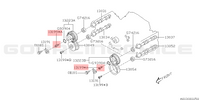 PERNO PERNOS DE EJE DE LEVAS CULATA SUBARU IMPREZA WRX STI EJ20 EJ25 CON AVCS ORIGINAL SUBARU