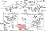 Empaquetadura Culata IZQUIERDA TOYOTA RUNNER 4.0 1GRFE  2003 en Adelante