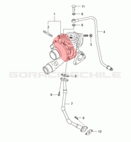 CENTRO TURBO CATRIDGE  SSANGYONG ACTYON  Diesel D20DT 2006 - 2012