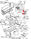 Termostato MITSUBISHI LANCER EVOLUTION 4 5 6   TAMA JAPON