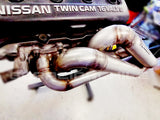 Multiple Escape Nissan V16 SENTRA GA16DE GA16DNE Turbo SIDE TURBO RACING INOX