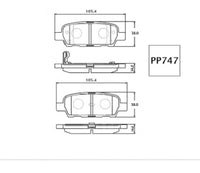 PASTILLAS DE FRENO TRASERAS  NISSAN 350Z GT 3.5 VQ 35HR DOHC 24 VALVULAS 2008 /2010