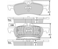 PASTILLAS DE FRENO  MINI COOPER  1.6  TRASERAS  ROTEX