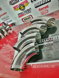 CODO ACERO INOXIDABLE   3.5" EN    90°      ESCAPE ADMISION