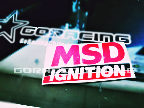 ADHESIVO MSD IGNITION  // GoRacing  SKU: G00024