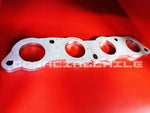 FLANGE MULTIPLE ESCAPE TOYOTA YARIS VITZ ECHO 1.3 1.5 1NZFE 2NZFE 1NZ 2NZ ACERO INOXIDABLE CNC CORTADO EN LASER