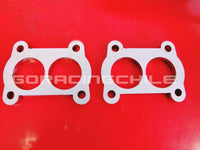 FLANGE MULTIPLE ESCAPE NISSAN GA14 GA15 GA16 GA16DE GA16DNE  ACERO INOXIDABLE CNC CORTADO EN LASER