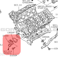 Termostato SAMSUNG SM7 2.3 V6 VQ23DE  Japones TAMA